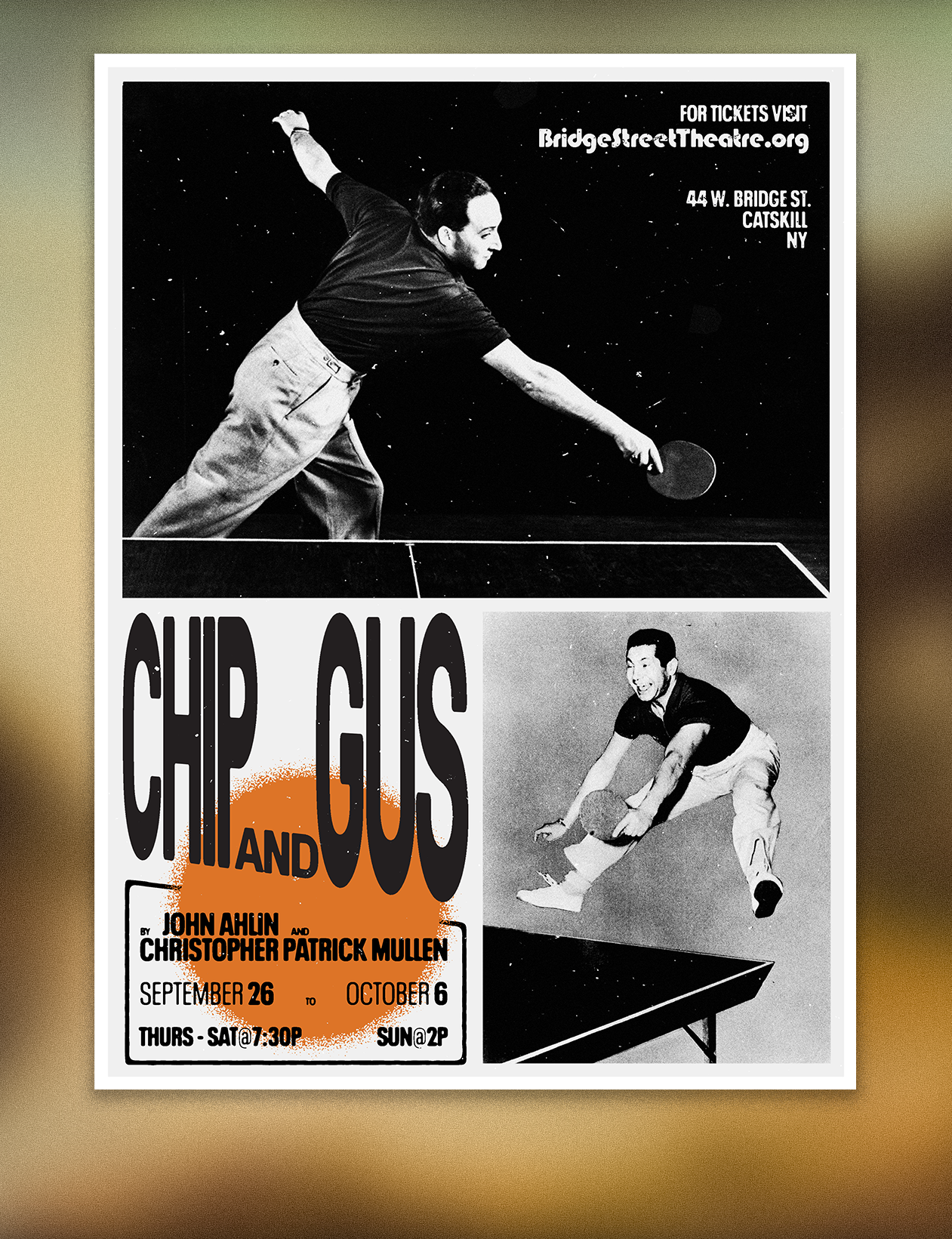 Bridge Street Theatre poster example 1